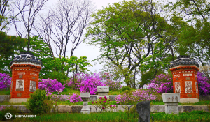 景福宮の庭園（撮影：ダンサー、ベン・チェン）