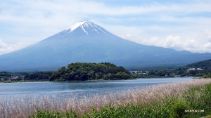 神韻で人気の休暇先、日本。象徴的なこの富士山の景色を見れば納得（撮影：ダンサー、李可欣）
