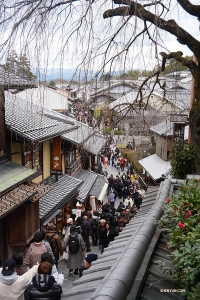 京都に到着！ １月初めの２回公演のあと、また２月初めに戻ってきます！